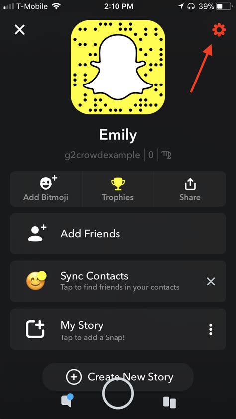Snapchatw eb. Accounts • Snapchat 