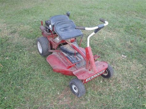 Apr 16, 2017 · The first of what was called a "Snapper" was a model called the "Big Snapper" riding mower built in the late 1950's to early 1960's. The first model of what came to be the familiar Snapper design was called the Country Cruiser as initially a walk behind and later the "R" series riding mower. This led to the "X" series called the Comet. . 