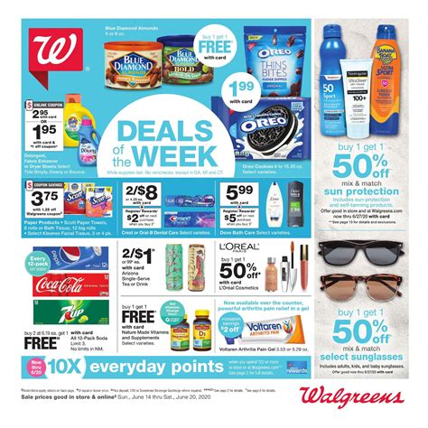 Plan ahead and save $$ and Time on your next shopping trip with the latest Walgreen Ad sneak peek for next week's sale! Find the best deals on daily essentials in the stores or myWalgreens! Discounts, Digital Coupons, and BOGO Deals in the Sales Ad: B1G1 Free Kellogg's Cereal or Snax. 