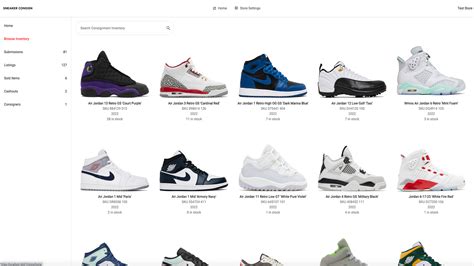 Sneaker Consign Store Consignment System