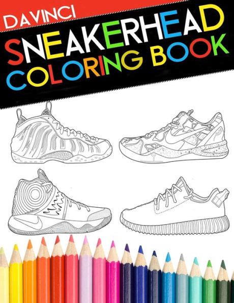 Full Download Sneakerhead Coloring Book By Davinci