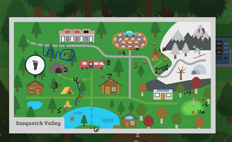 in: Interactive maps. Map:Campsites C-D. Campground campsites C an