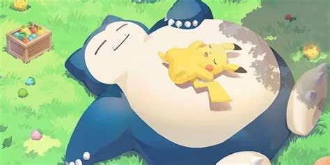 Sneaky snacking pokemon sleep. Playing this game is simple: just place your smartphone by your pillow, then go to sleep. Just like that, waking up in the morning becomes something to look forward to! Your adventure takes place on a small island where you’ll carry out research on how Pokémon sleep. You’ll work with large Snorlax who live on the island and Neroli, a ... 