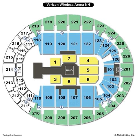 Photos Seating Chart Sections Comments Tags. « Go left to section 105. Go right to section 103 ». Section 104 is tagged with: away team shoot twice zone. Seats here are tagged with: is on the aisle. MrMarcosMiranda. SNHU Arena. Jeff Foxworthy. 104.. 