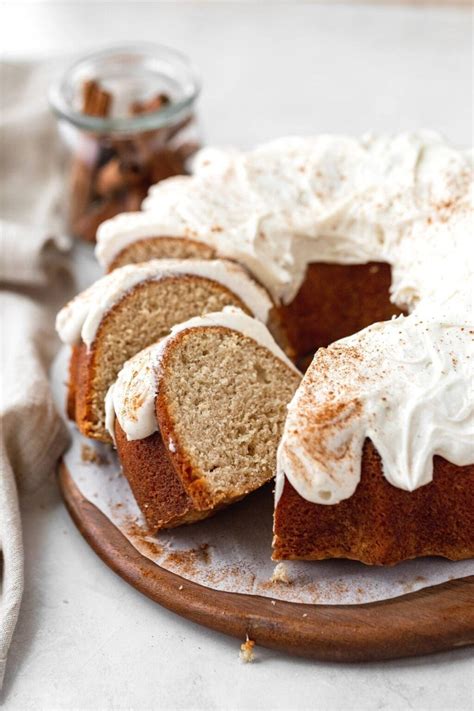 Snickerdoodle bundt cake. Angel food cake’s main requisites are that it be tender and soft—we call it “pillow cake” here at CHOW. This version not only is ethereally airy, but also has a welcome hint of cit... 