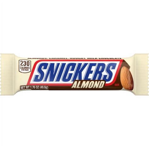 Snickers Almond Chocolate Candies Bar of 1.76 Oz - Amazon.com