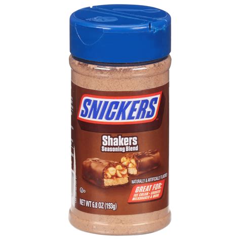 Snickers Shakers Seasoning Blend, 6.8 Ounce