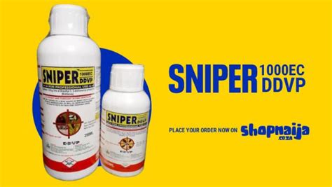 View the sourcing details of the buying request titled Sniper 100ml Ddvp 1000ec Insecticides, including both product specification and requirements for supplier. Made-in-China.com helps global buyers match their buying requests with the right supplier efficiently.