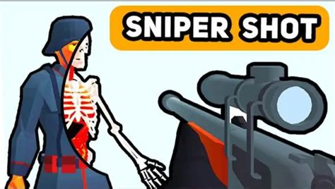 Sniper shot bullet time unblocked. You have a sniper rifle in your hands. Aim at the enemy. Pull the trigger and watch: how the bullet flies, how it pierces the enemy's body, how the entrails of the enemy burst. Each shot is unique. Achieve the ultimate in sniper shooting. 