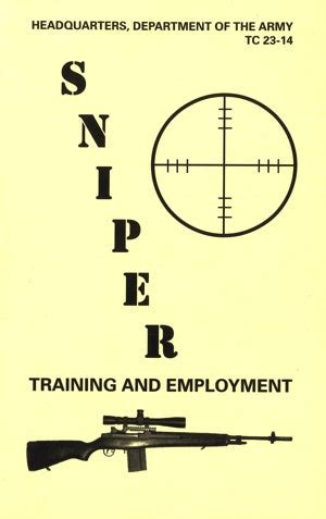 Sniper training and employment tc 23 14. - El tren de la madeira mamoré.