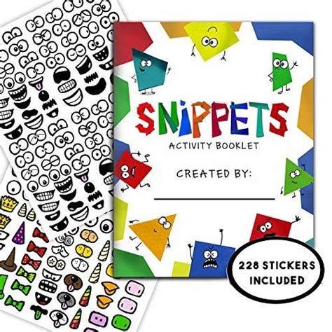 Download Snippets Sticker Activity Book By Diane Alber