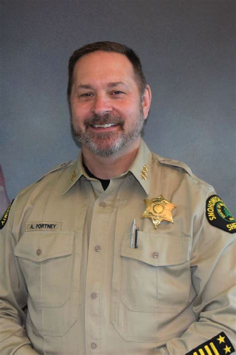 Snohomish County Sheriff Adam Fortney - Facebook