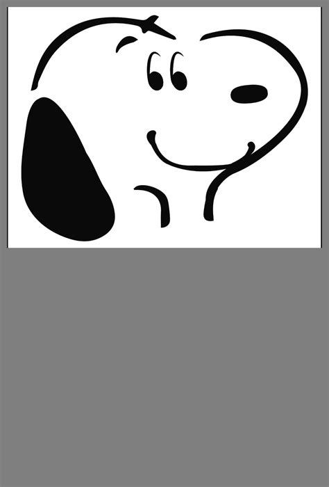 Snoopy Pumpkin Carving Template