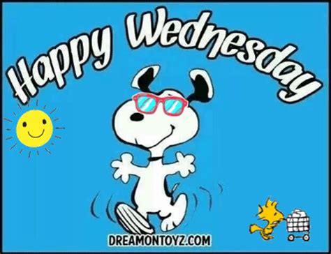 Snoopy Greeting For A Happy Wednesday gifs good morning happy wednesday good morning animated gifs Page of 1 LoveThisPic is a place for people to share Snoopy …. 