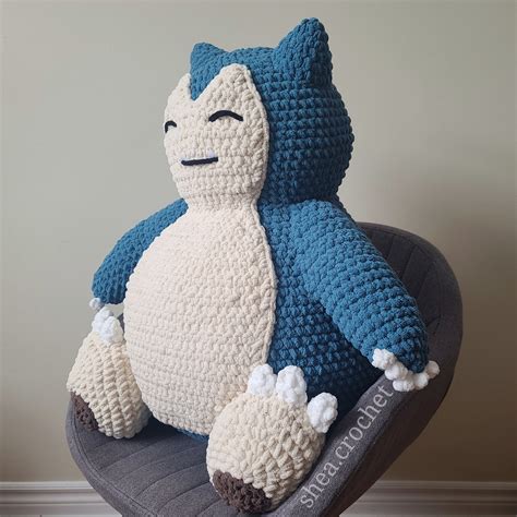 Snorlax Crochet Pattern