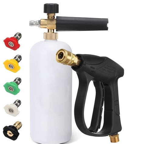 Snow Foam Lance Cannon Soap Bottle Sprayer for Pressure Washer Gun Car …