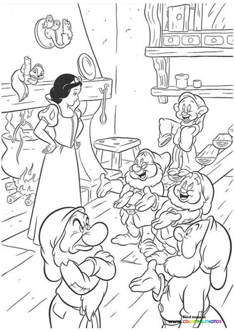 Snow White Coloring Book