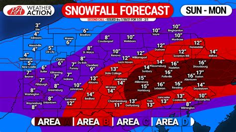 Snow accumulation forecast map. Check out the Washington, DC WinterCast. Forecasts the expected snowfall amount, snow accumulation, and with snowfall radar. 