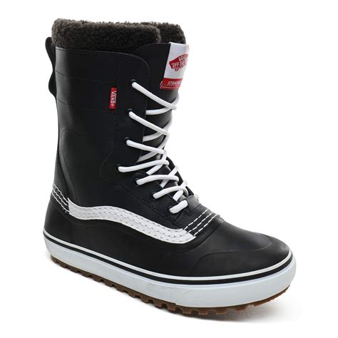 Snow boots vans. kr 1,799.00. 2 Colours. Add. Shop women’s snow boots from Vans UK! The best snowboard boots for a wild time on the mountain! Free Delivery on orders over €50! 