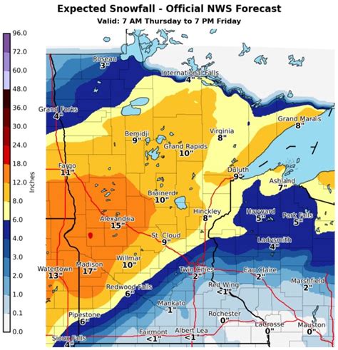 Minnesota State Climatology Office; ... Snow Depth Map: December 22, 2022. Last modified: December 22, 2022 . For more information contact: climate.dnr.state.mn.us. Back to top. Questions? Call 651-296-6157 or 888-646-6367; Email us: [email protected] Sign up for email updates; Email address
