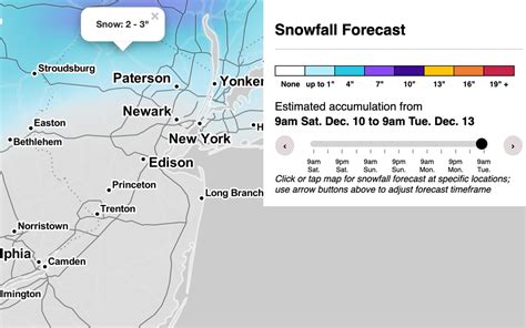 Snow forecast piscataway nj.  Next-24 hour snowfall forecast for Piscataw...