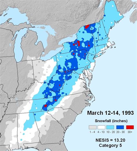 Snow totals from our mid March snowstorm WIVT