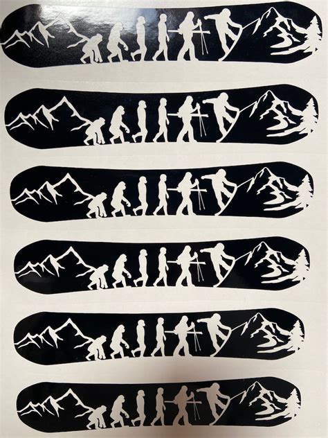 Snowboard Decals - Etsy UK