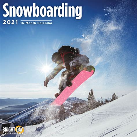 Read Snowboarding 2019 Wall Calendar By Not A Book