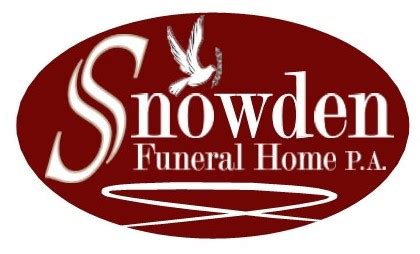Snowden funeral home. .  ...
