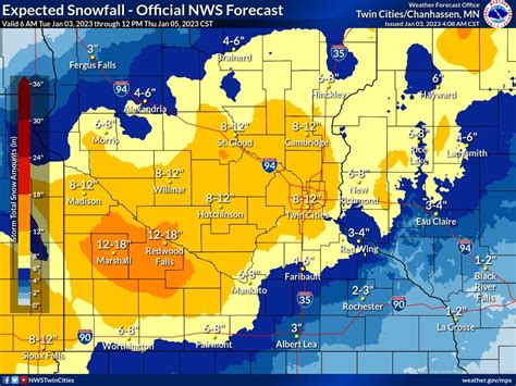 Snowfall Totals For The Twin Cities Metro: MN Weather