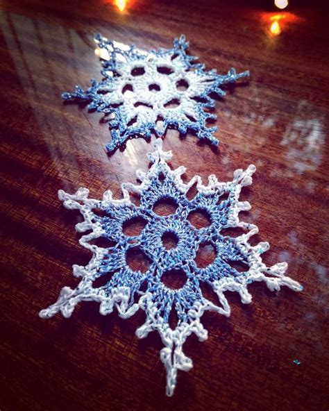 Snowflake 2 Free Crochet Pattern & Tutorial · The Magic Loop