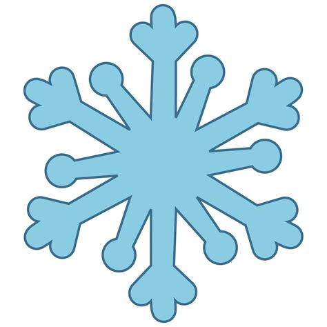 Snowflake Cutout Template