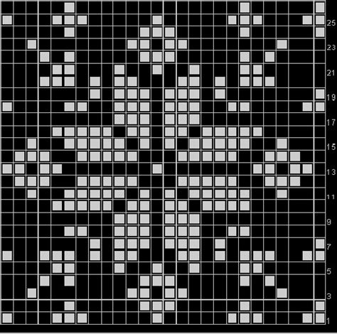 Snowflake Knitting Pattern A Knitting Blog