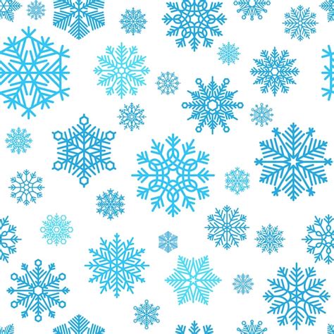 Snowflake Pattern Vector at Collection of Snowflake