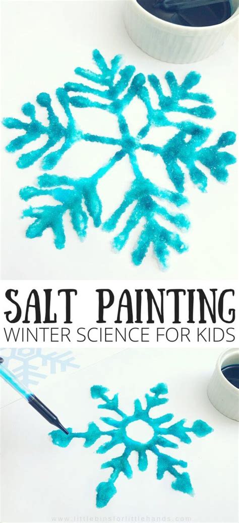 Snowflake designs for salt painting - Little Bins for Little Hands