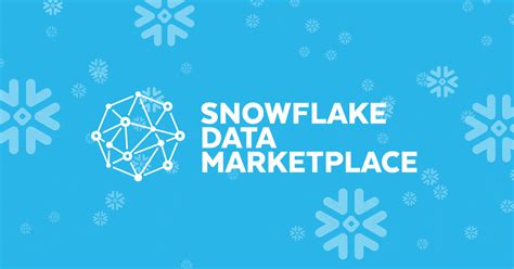 Snowflake marketplace. Snowflake Marketplace for Data Sellers. Sample alt text. Accelerate business growth and effectively serve customers by monetizing your products in the Data ... 