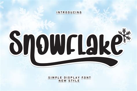 Snowflake symbol font.  Great for texts, word documents, and HTML code.  Co...