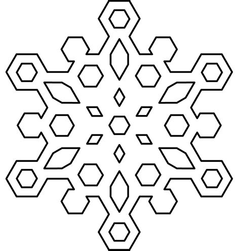 Snowflakes Coloring Pages