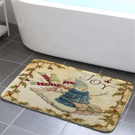 Snowman Bathroom Rugs Wayfair