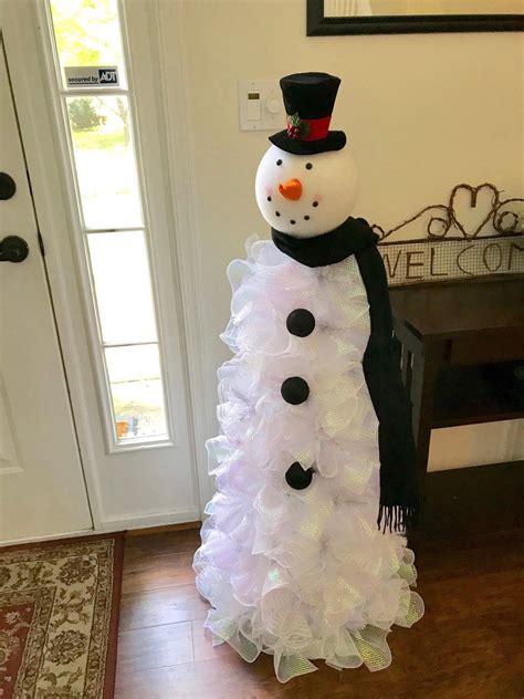 Snowman Christmas Tree Tutorial - Where to Buy a …