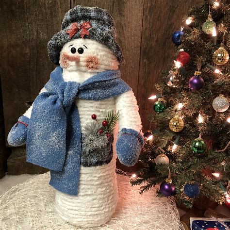 Snowman Stuffed - Etsy