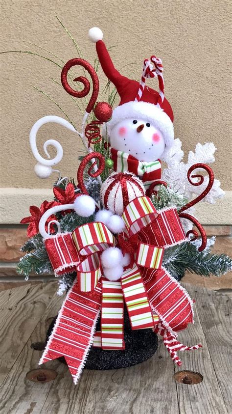 Snowman Table Decoration - Etsy