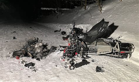 Snowmobile accident yesterday.  8, a single snowmobiler crashed east of Cascade.  Feb 12, 2025...
