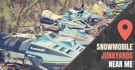Snowmobile salvage near me. Mohawk's Salvage and Repair will give you personal service and attention for all your Snowmobile and ATV needs, including salvage and repair. We are continuously getting new inventory. Call or stop by today! Monday - Friday 9:00am - 5:30pm Saturday's 9:00 - 2:00pm CST Call for summer hours. 