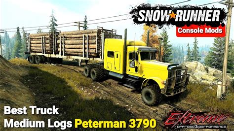 Snowrunner log trailer. Pacific P512. Voron D-53233. Western Star 49X. The Azov 7 and P512 I can personally vouch for, since I've used them with medium log addon and a log trailer, and the rest … 