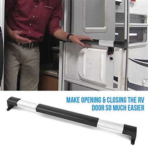 SnowyFox RV Screen Door Handle Grab Bar - YouTube