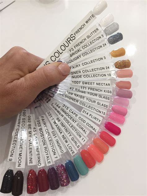 Sns dip powder color chart. SNS Nails Dipping Powder Gelous Color - 158 - My First Love - 1 oz . Visit the SNS Healthy Natural Nails Store. 4.5 4.5 out of 5 stars 3,452 ratings. $15.50 $ 15. 50 $15.50 per Ounce ($15.50 $15.50 / Ounce) Get Fast, Free Shipping with Amazon Prime. FREE Returns . Return this item for free. 