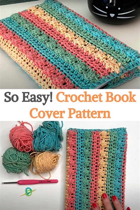So Easy! Crochet Book Cover Pattern