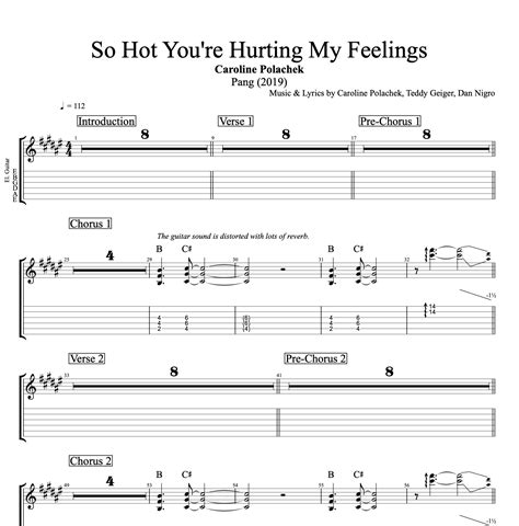 So Hot Youre Hurting My Feelings Chords - Ultimate Guitar