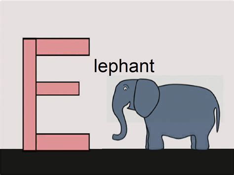 So Smart! Letters AF Part 5 E is for Elephant by BobCleghornII on